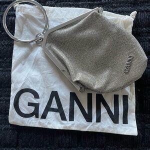Gianni silver mesh bag